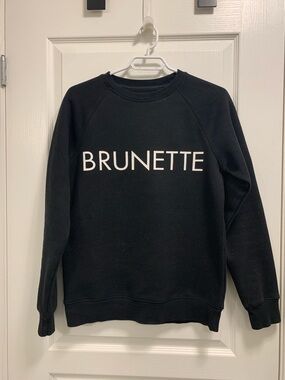 Brunette The Label Black Crewneck